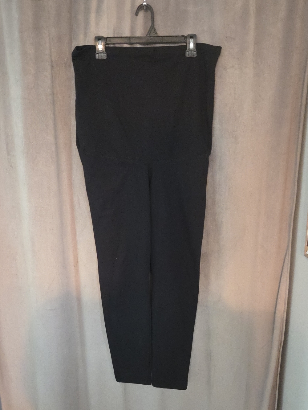 NWT Oh! Mamma Size 2X Maternity Black Leggings